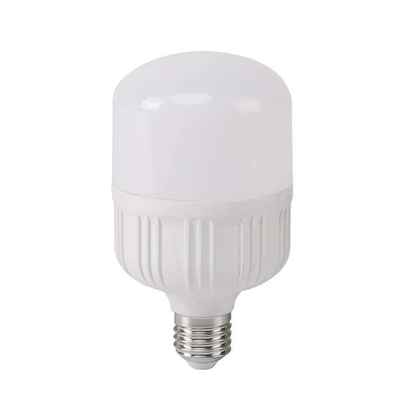 Plastic-Aluminium Hybrid T-Series LED Bulbs (E27/E40 Base)