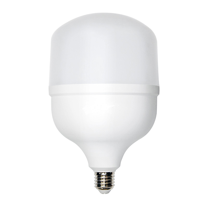 Plastic-Aluminium Hybrid T-Series LED Bulbs (E27/E40 Base)